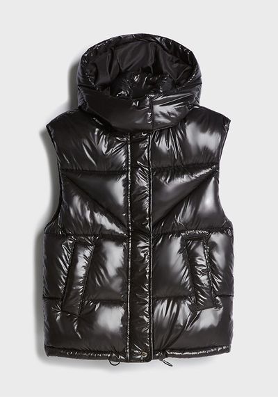 Hooded Puffer Gilet from Bershka