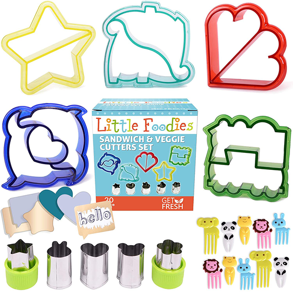 Sandwich Cutters for Kids from Get Fresh