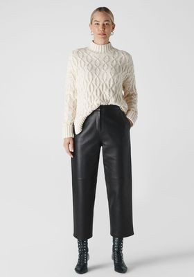 Stretch Leather Trousers from Whistles
