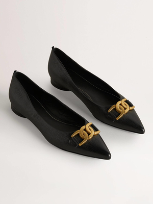 Pointed Toe Detail Flat shoes