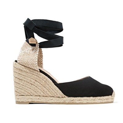 Carina Canvas Wedge Espadrilles from Castañer