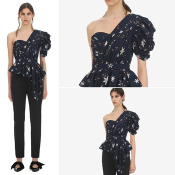 Star Satin Embellished Jumpsuit