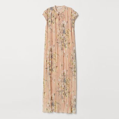 Long Pleated Dress from H&M