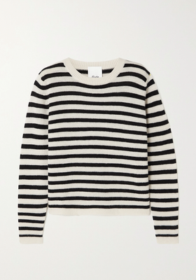Striped Wool And Cashmere-Blend Sweater from Allude