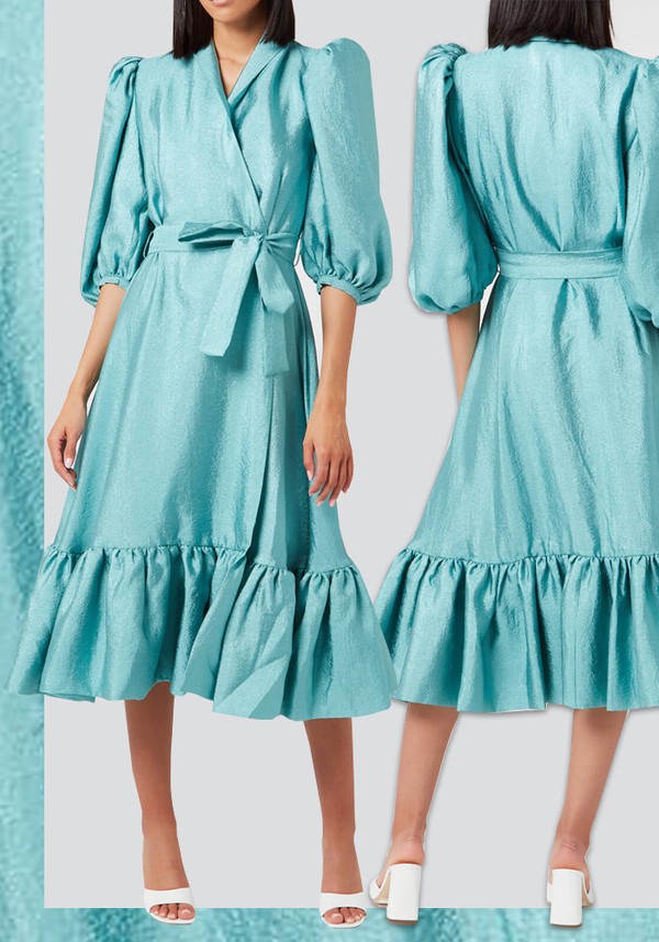 Chinie Wrap Dress, £144 (was £240) | Stine Goya