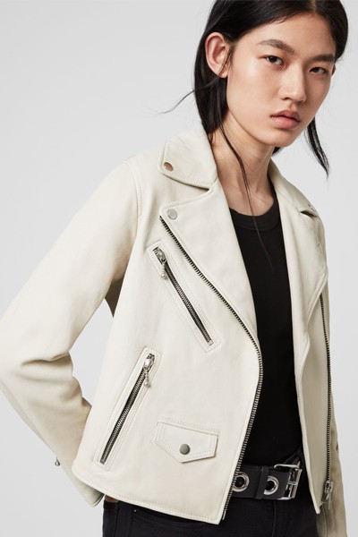 Riley Leather Biker Jacket