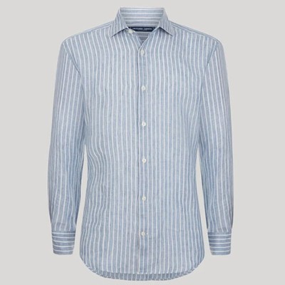 Striped Linen Shirt from Frescobol Carioca