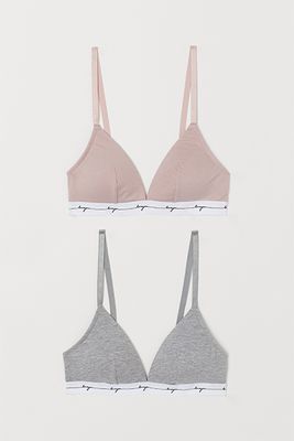 2-Pack Padded Bras from H&M