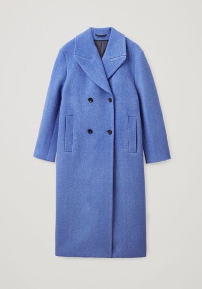 Double-Breasted Wool Mix Coat from COS