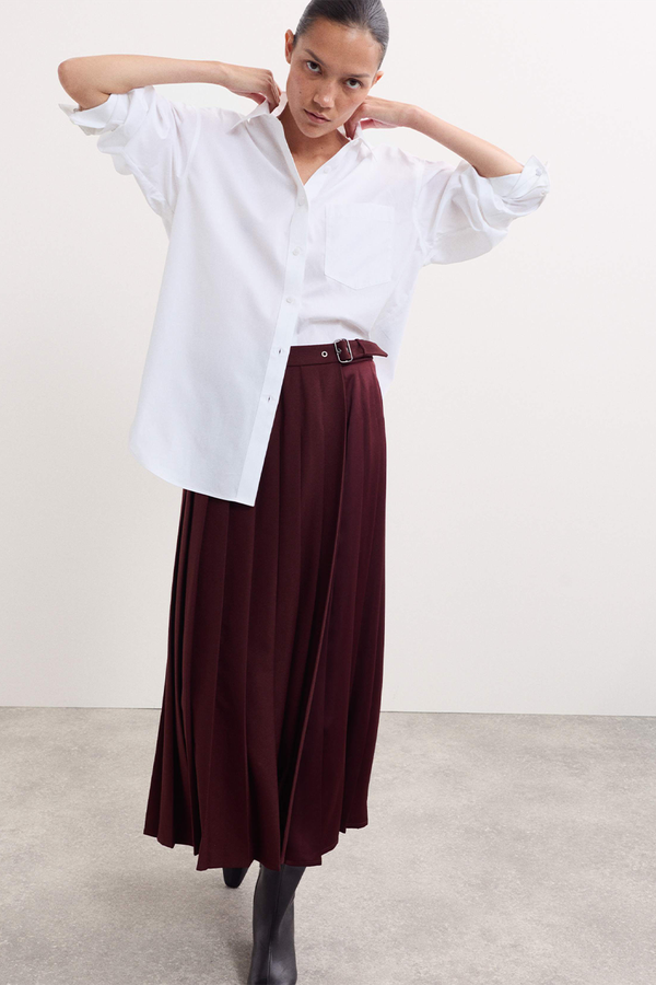 Pleated Midaxi Skirt from  Jaeger