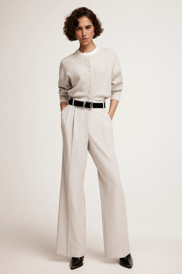 Pleated Wide Trousers from Mint Velvet