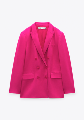 Pink Blazer from Zara