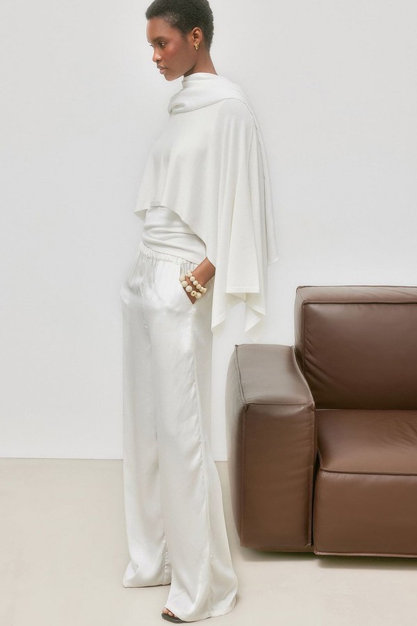 Knitted Cape Top