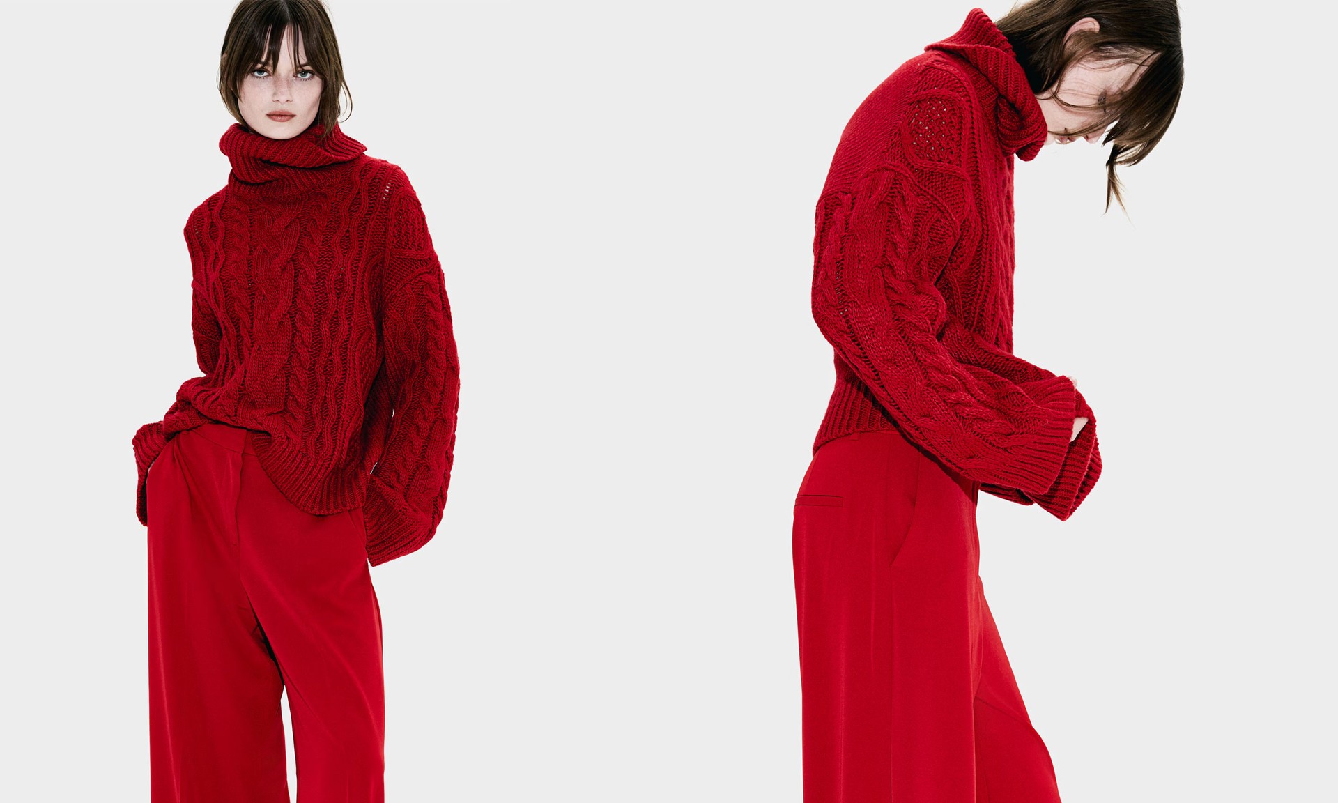 Wide Tailored Trousers from H&M