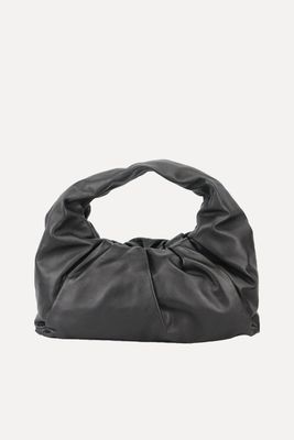 Leather Shoulder Pouch Bag from Bottega Veneta 