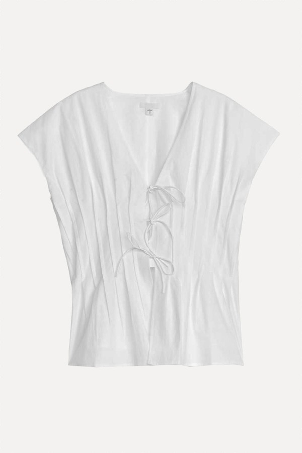 Tie-Front Top from Arket