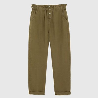 Paperbag Trousers from Zara