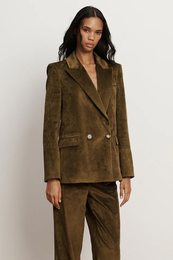 Sevyn Corduroy Dickey Jacket from Veronica Beard