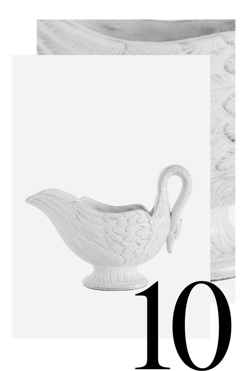 Cygne Sauce Boat from Astier De Villatte