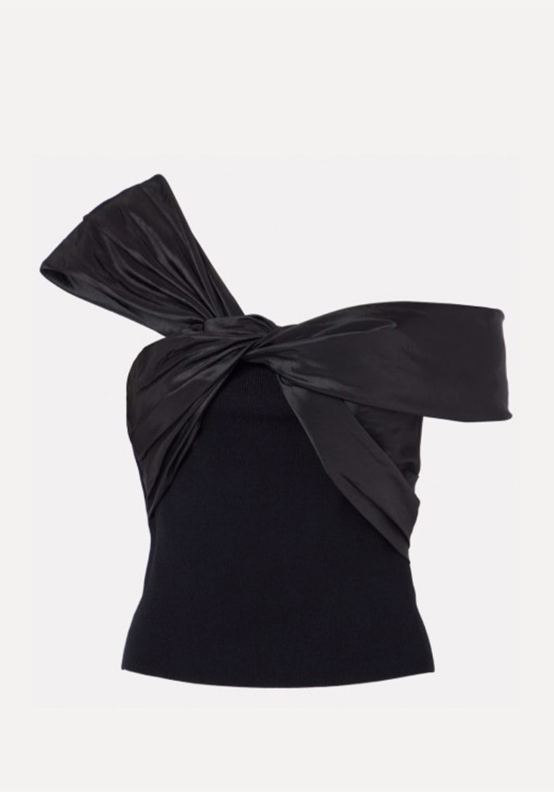 Celiana Taffeta Top