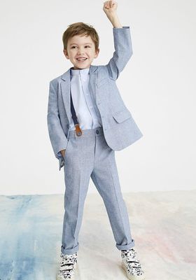 Nathan Chambray Three-Piece Suit Set from Monsoon