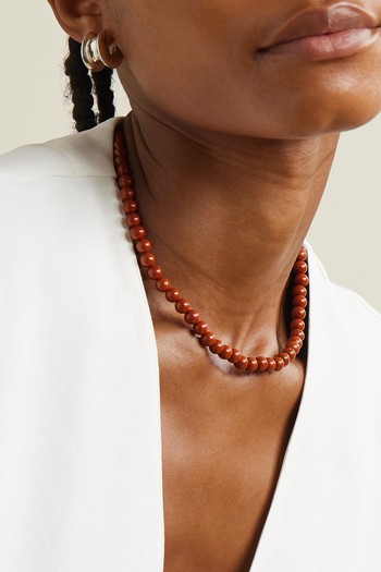 Grecian Silver Jasper Necklace, £805 | Sophie Buhai