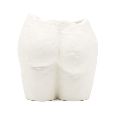 Popotin Ceramic Vase in White