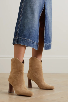 Harlow Suede Ankle Boots from Vince