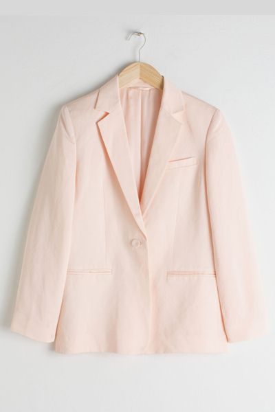 Linen Blend Blazer from & Other Stories