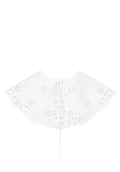 Embroidered Poplin Collar from Arket