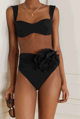 Embellished Ruched Bikini Briefs, £360 | Magda Butrym
