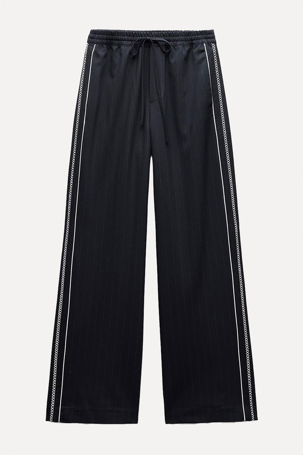 Pyjama Trousers With Side Stripes from Zara