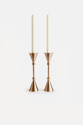 Set Of Two Small Bruyere Candleholders from Soho Home