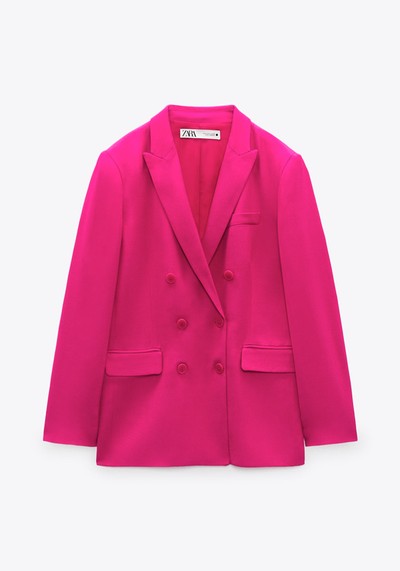 Pink Blazer from Zara