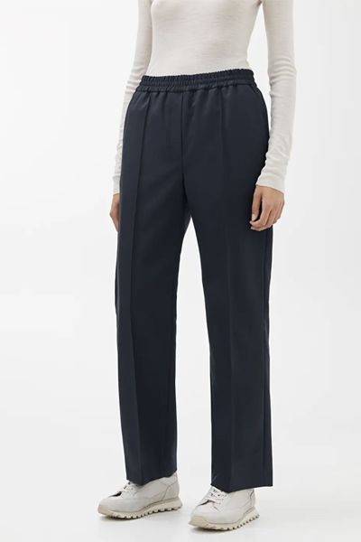 Elastic Waist Wool Trousers from Arket