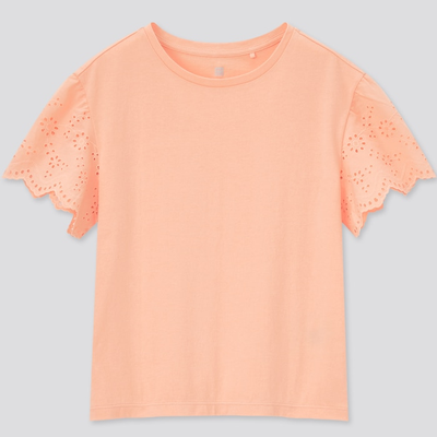 Lace Short Sleeved T-Shirt