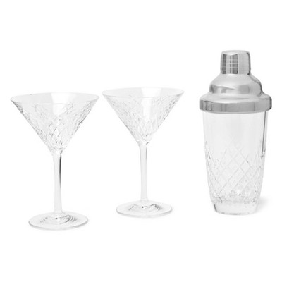 Barwell Cut Crystal Martini Set from Soho Home