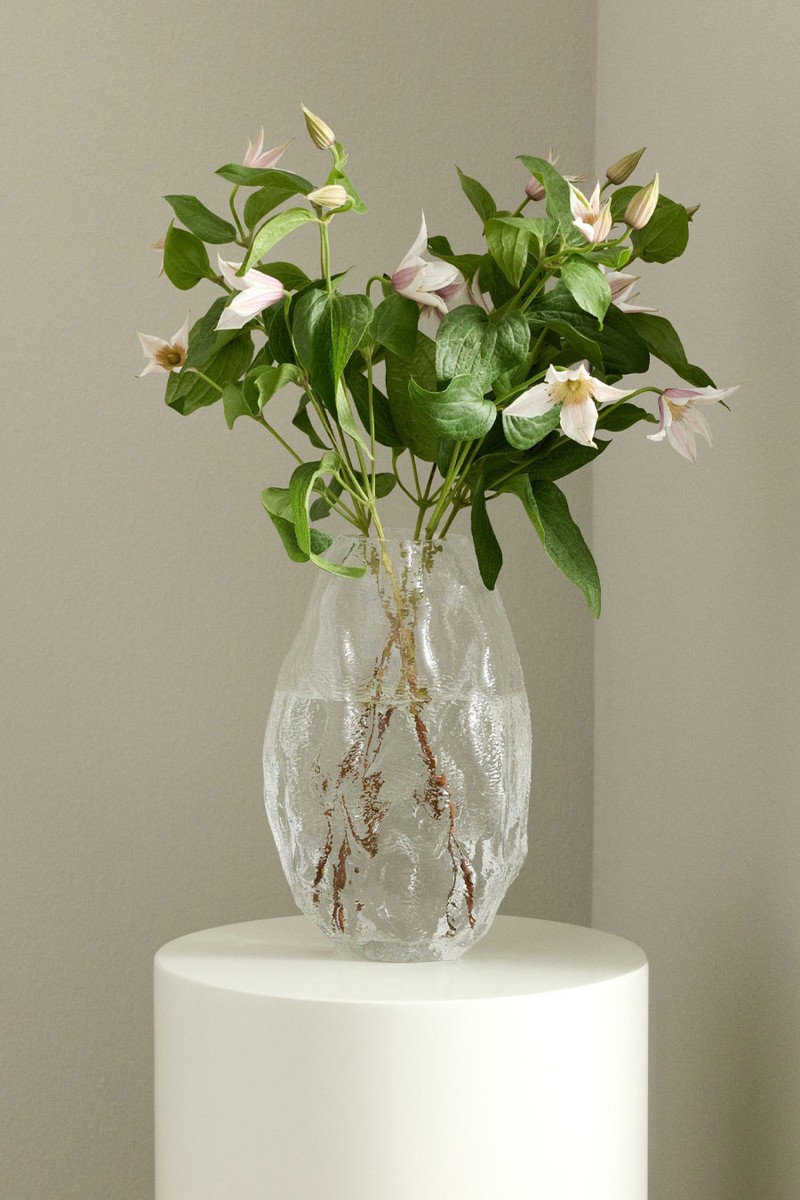 Textured Glass Vase from H&M