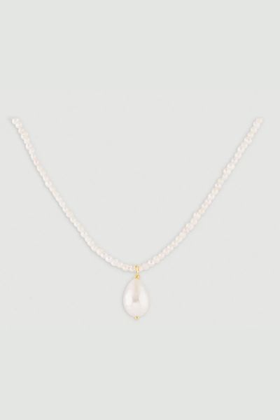 Baroque Pearl & Pearl Necklace from Sandralexandra