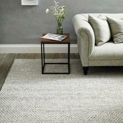 Henley Monochrome Rug Black White Large 