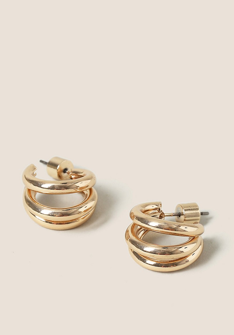 Triple Hoop Earrings