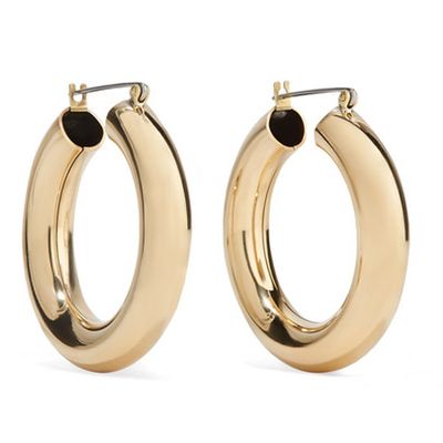 Gold-Tone Hoop Earrings from Laura Lombardi