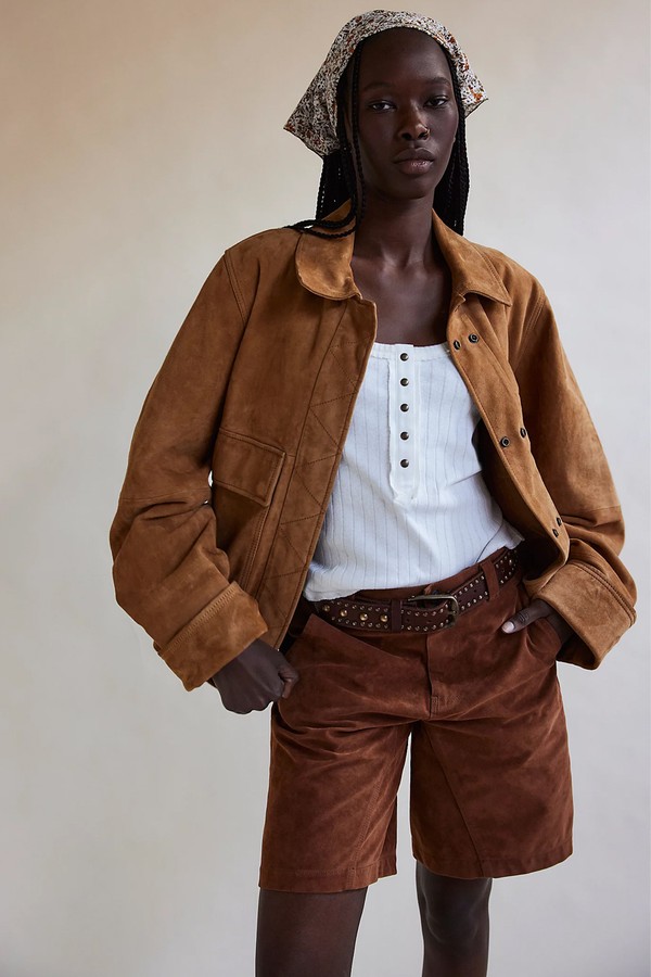 Suzy Suede Jacket from We The Free