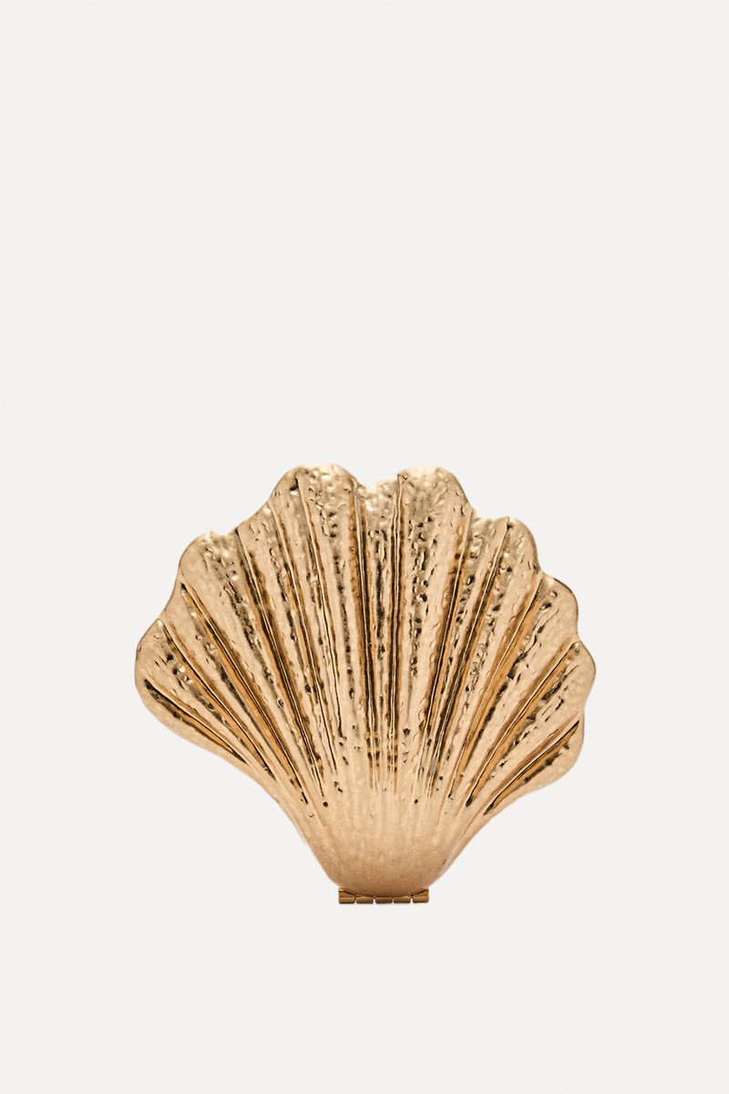 Shell Design Clutch Bag from MANGO