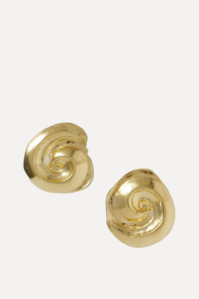 Cote Gold-Plated Earrings  from The YSSO