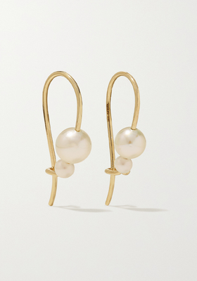 14-Karat Gold Pearl Earrings from Mizuki