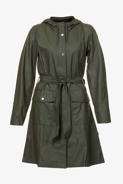 Curve Hooded Shell Trench Coat from Rains