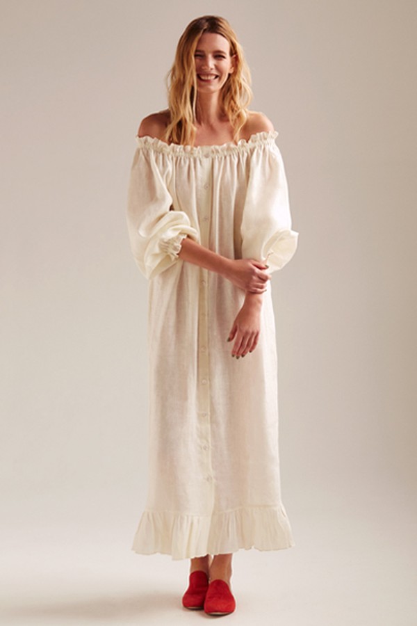 Baked Milk Loungewear Dress from Sleeper