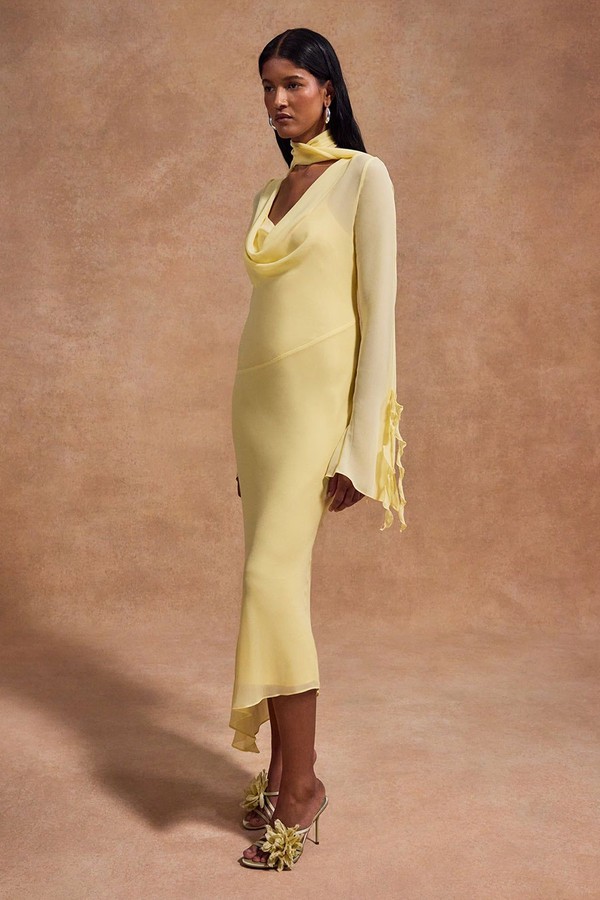 Cristobal Midi Dress from De La Valli