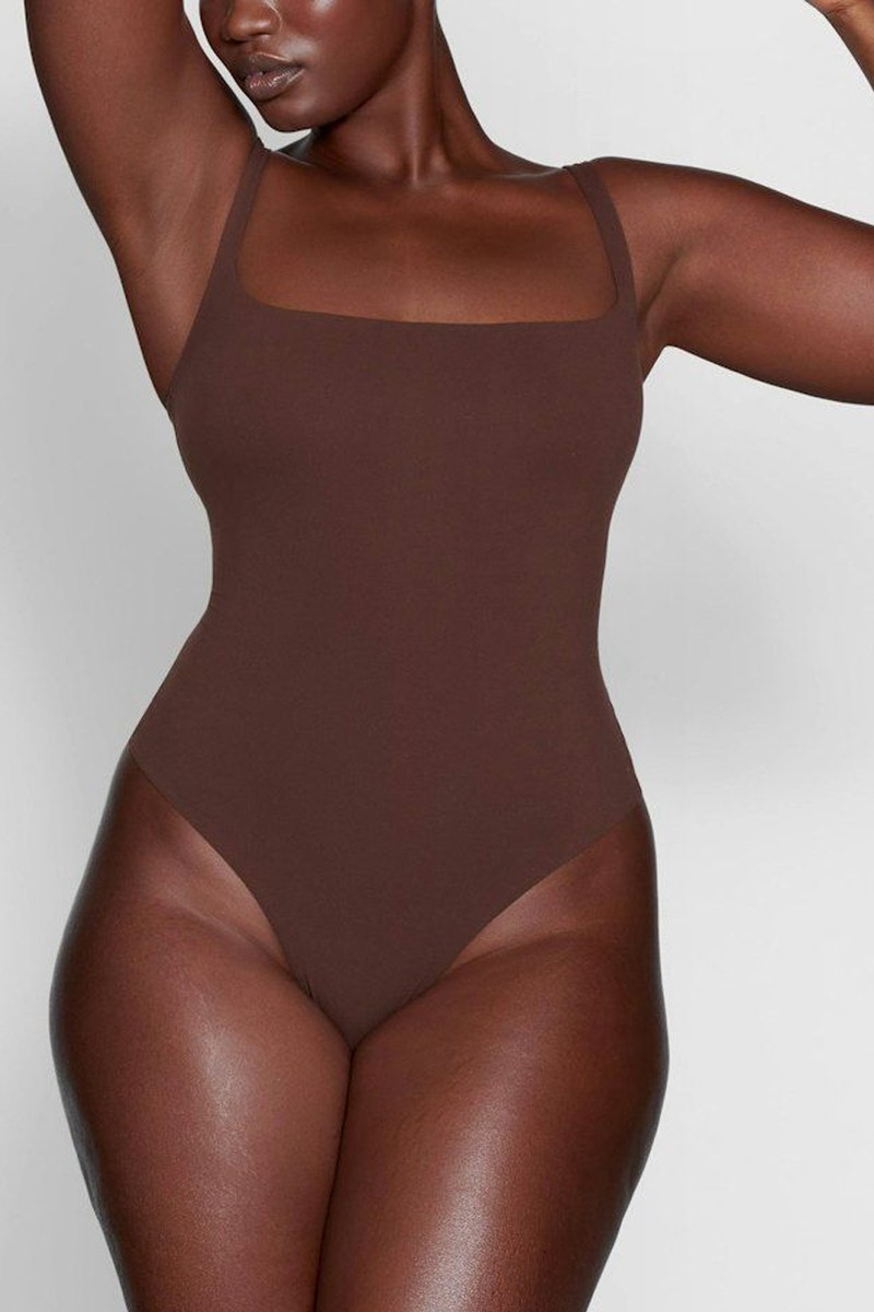 Square Neck Bodysuit from Skims